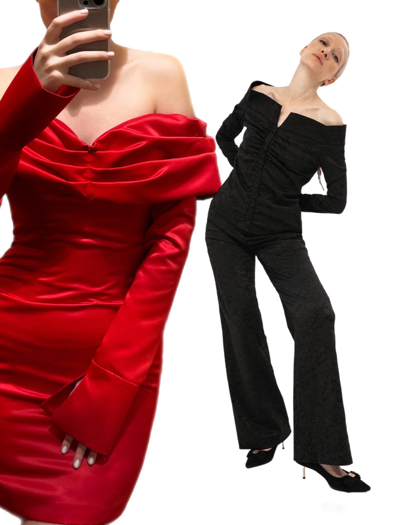 Off-shoulder outfit ideas
