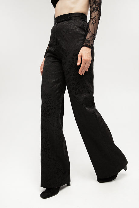 jacquard pants