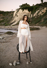 Load image into Gallery viewer, Redondo beach white robe