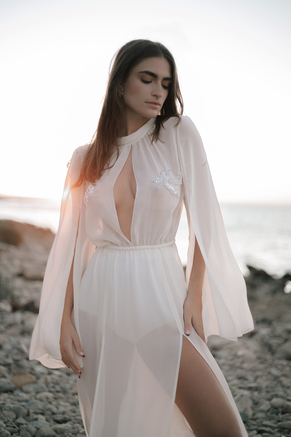Redondo beach white dress